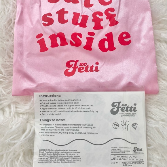 🍓6/$15🍓 Set of Bride + Bride Tribe Tattoos - Picture 2 of 2